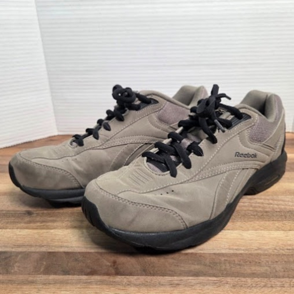Reebok Walk Ultra 7 DMX Max Men's 10 Taupe Athletic Walking Sneakers‎ RB 412 KTS
